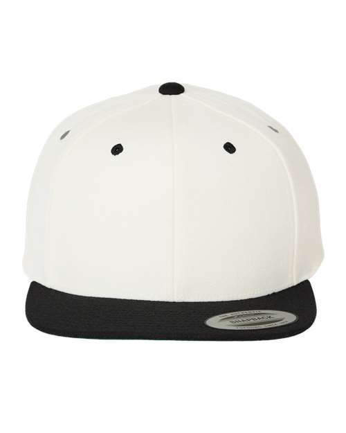 Custom Logo YP Classics 6089M Premium Flat Bill Snapback Cap