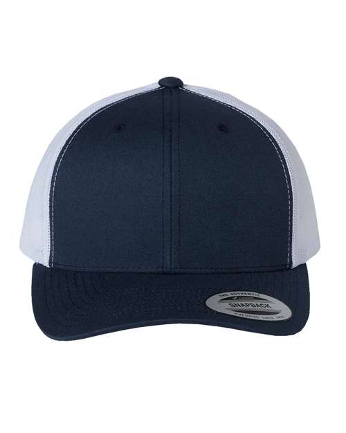 Custom Logo YP Classics 6606 Retro Trucker Cap YP6606