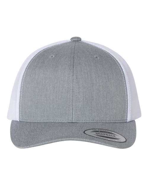 Custom Logo YP Classics 6606 Retro Trucker Cap YP6606