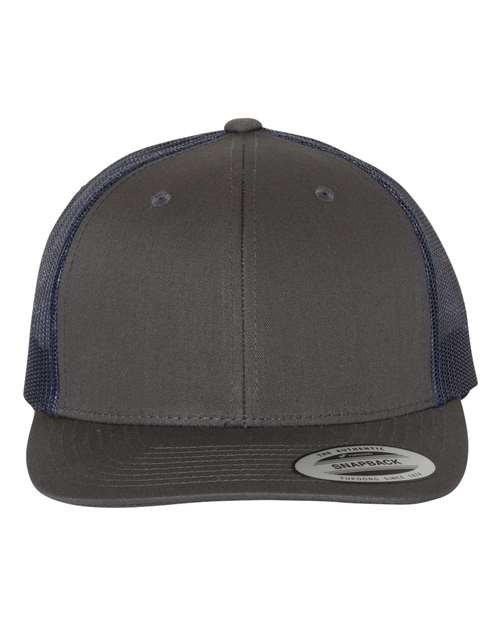 Custom Logo YP Classics 6606 Retro Trucker Cap YP6606