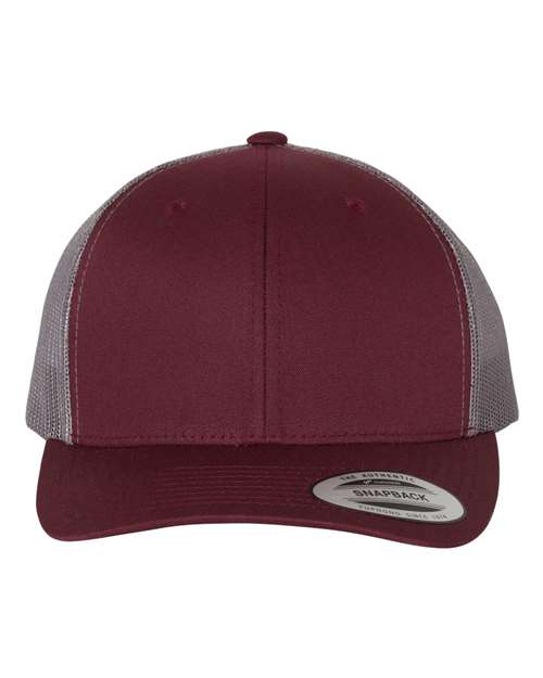 Custom Logo YP Classics 6606 Retro Trucker Cap YP6606