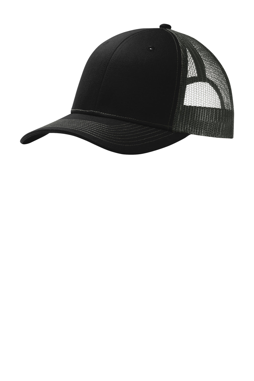 Custom Logo Port Authority ®  Snapback Trucker Cap. C402