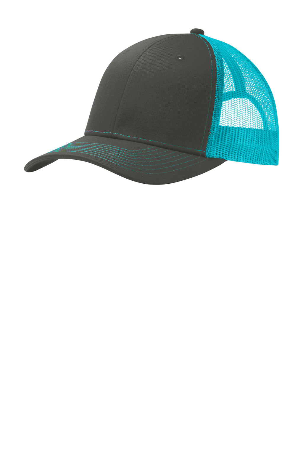 Custom Logo Port Authority ®  Snapback Trucker Cap. C402