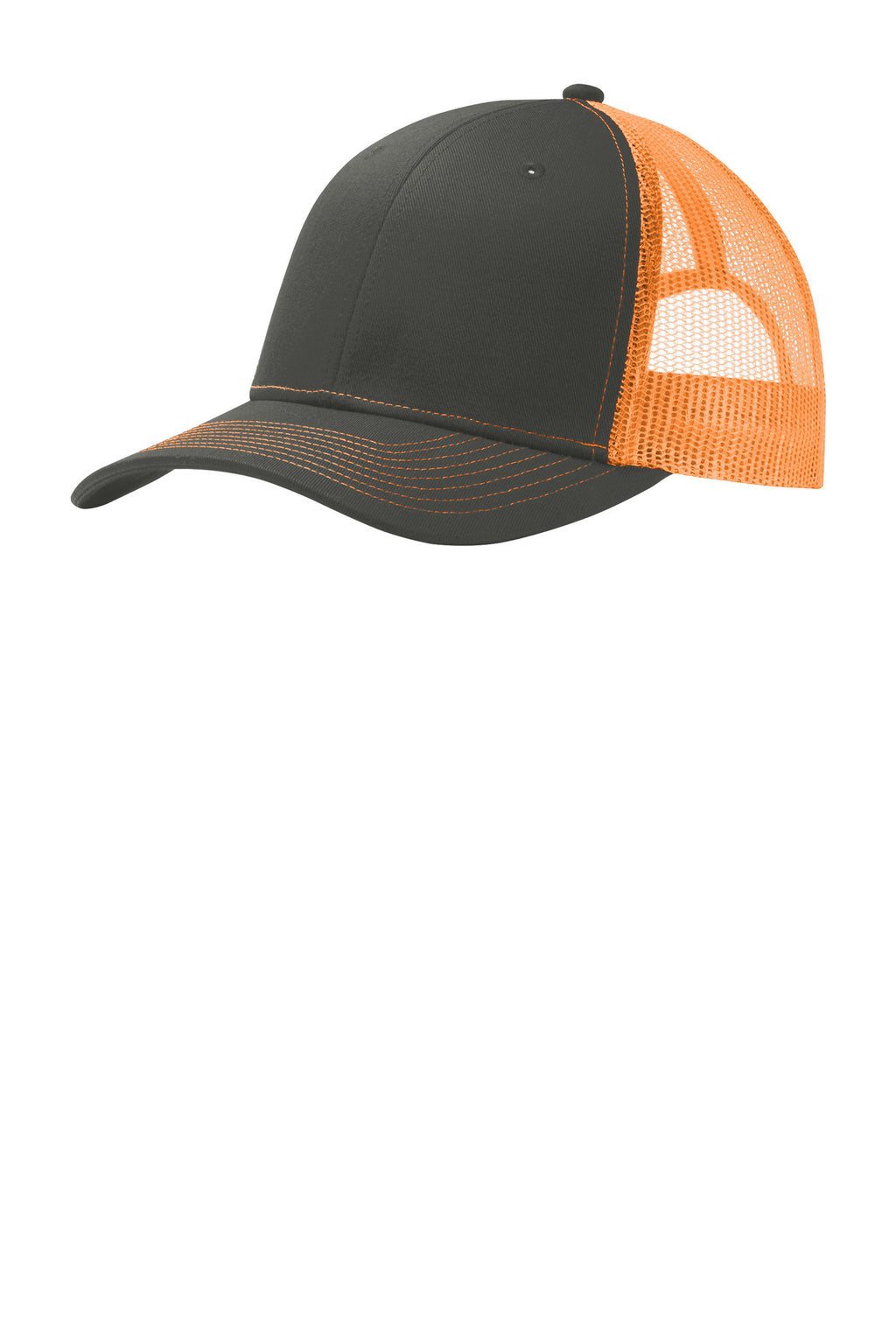 Custom Logo Port Authority ®  Snapback Trucker Cap. C402