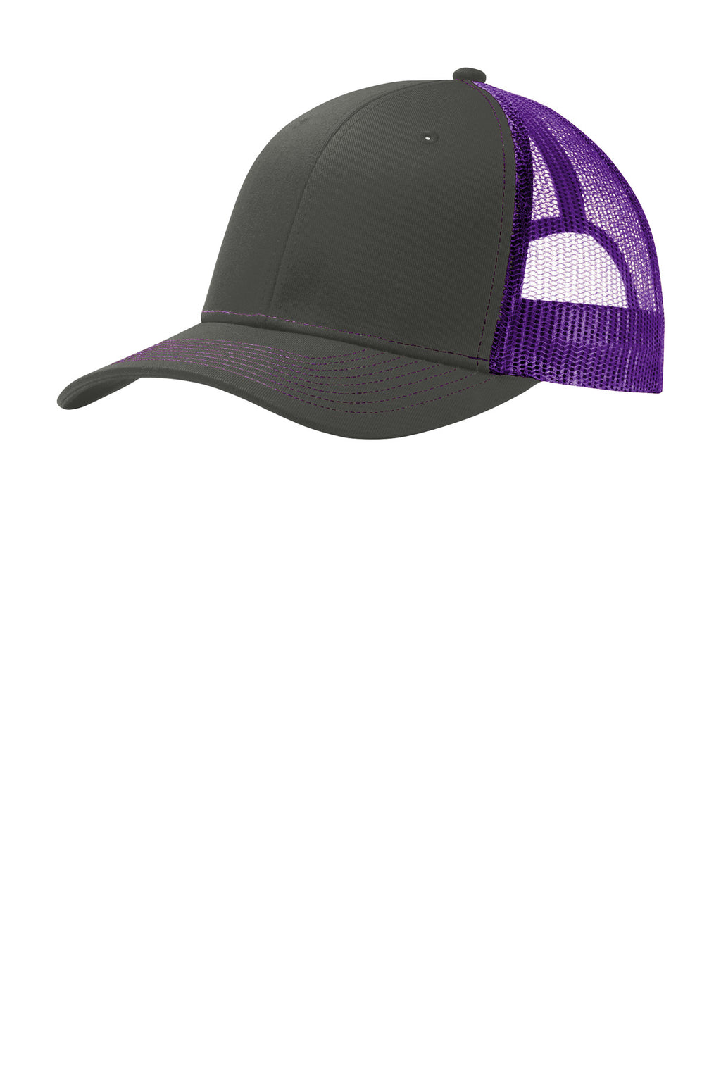Custom Logo Port Authority ®  Snapback Trucker Cap. C402