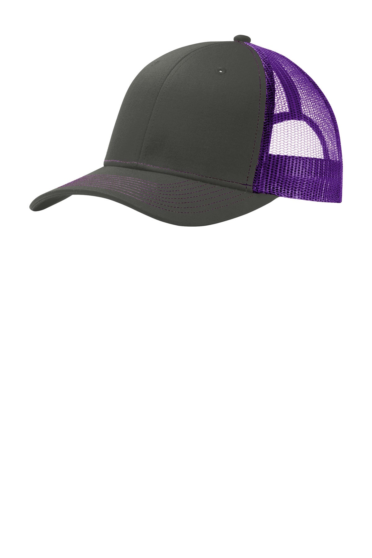 Custom Logo Port Authority ®  Snapback Trucker Cap. C402