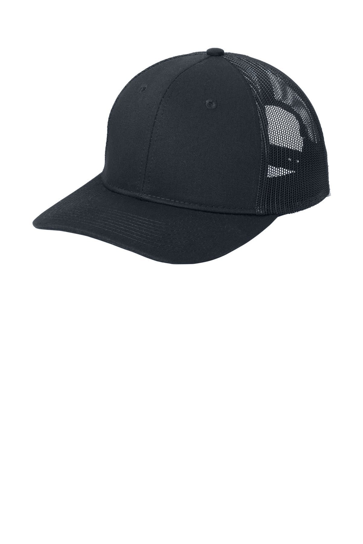 Custom Logo Port Authority ®  Snapback Trucker Cap. C402