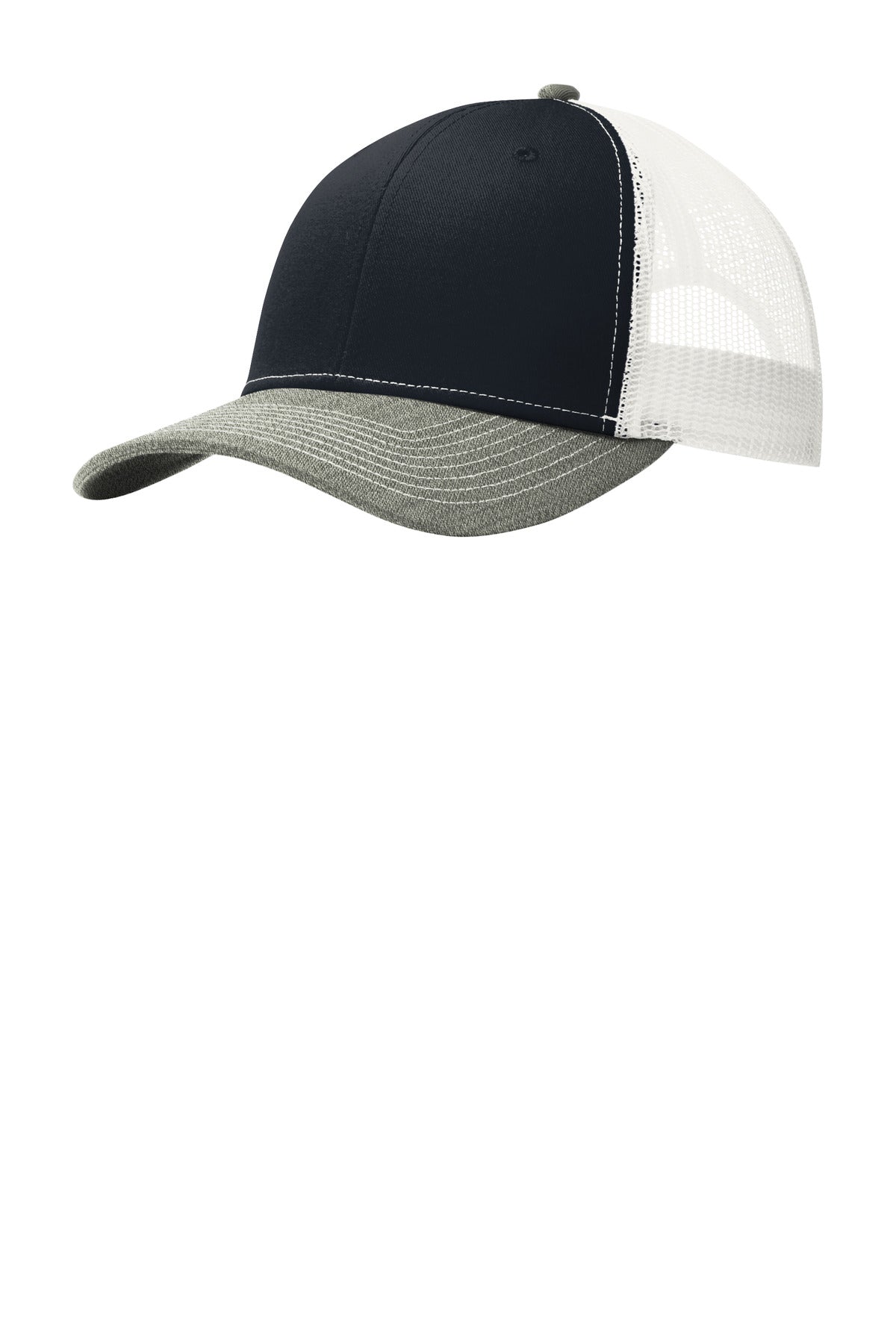 Custom Logo Port Authority ®  Snapback Trucker Cap. C402