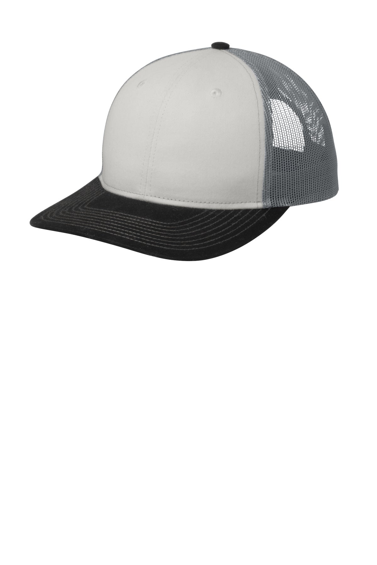 Custom Logo Port Authority ®  Snapback Trucker Cap. C402