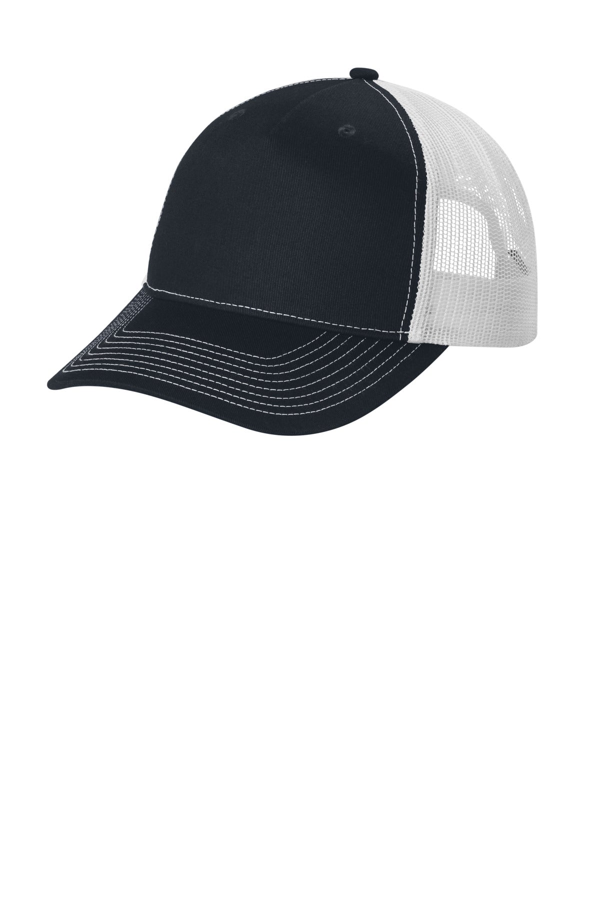 Custom Logo Port Authority ®  Snapback Five-Panel Trucker Cap C405