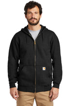 Custom Logo Carhartt  ®  Midweight Hooded Zip-Front Sweatshirt. CTK122