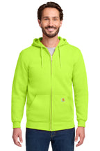 Custom Logo Carhartt  ®  Midweight Hooded Zip-Front Sweatshirt. CTK122