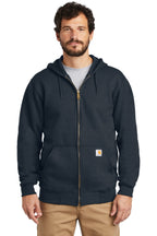 Custom Logo Carhartt  ®  Midweight Hooded Zip-Front Sweatshirt. CTK122