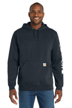 Custom Logo Carhartt ®  Midweight Hooded Logo Sweatshirt CTK288