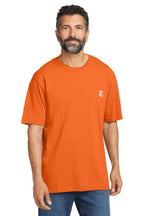 Custom Logo Carhartt  ®  Workwear Pocket Short Sleeve T-Shirt. CTK87