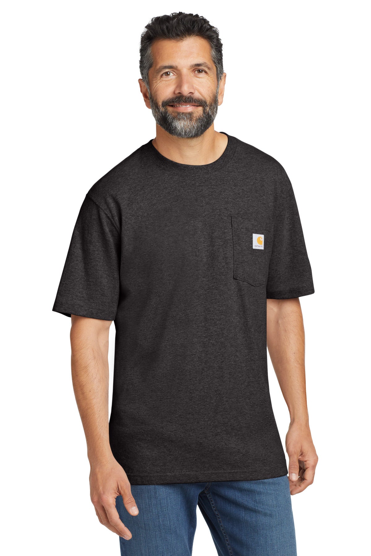 Custom Logo Carhartt  ®  Workwear Pocket Short Sleeve T-Shirt. CTK87