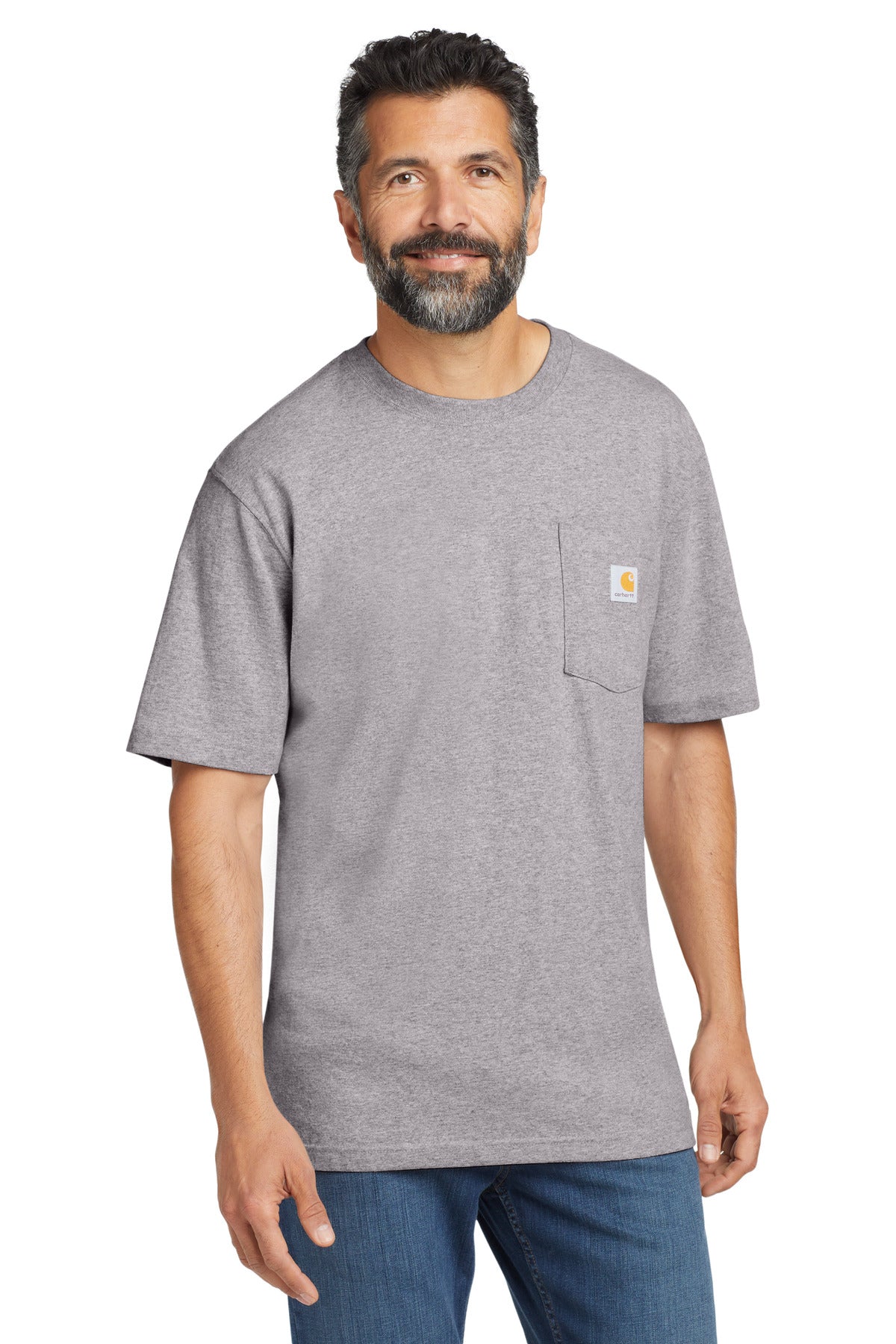 Custom Logo Carhartt  ®  Workwear Pocket Short Sleeve T-Shirt. CTK87