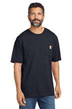 Custom Logo Carhartt  ®  Workwear Pocket Short Sleeve T-Shirt. CTK87