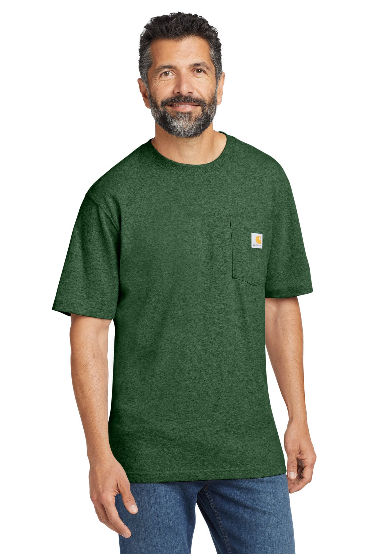 Custom Logo Carhartt  ®  Workwear Pocket Short Sleeve T-Shirt. CTK87
