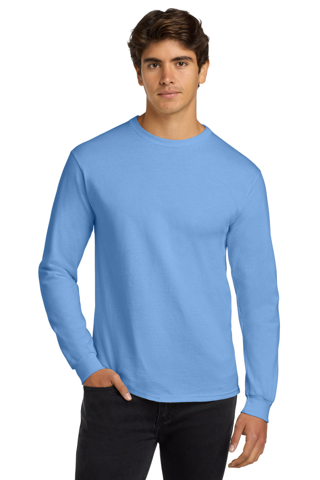 Custom Logo Gildan ®  - Ultra Cotton ®  100% US Cotton Long Sleeve T-Shirt.  G2400