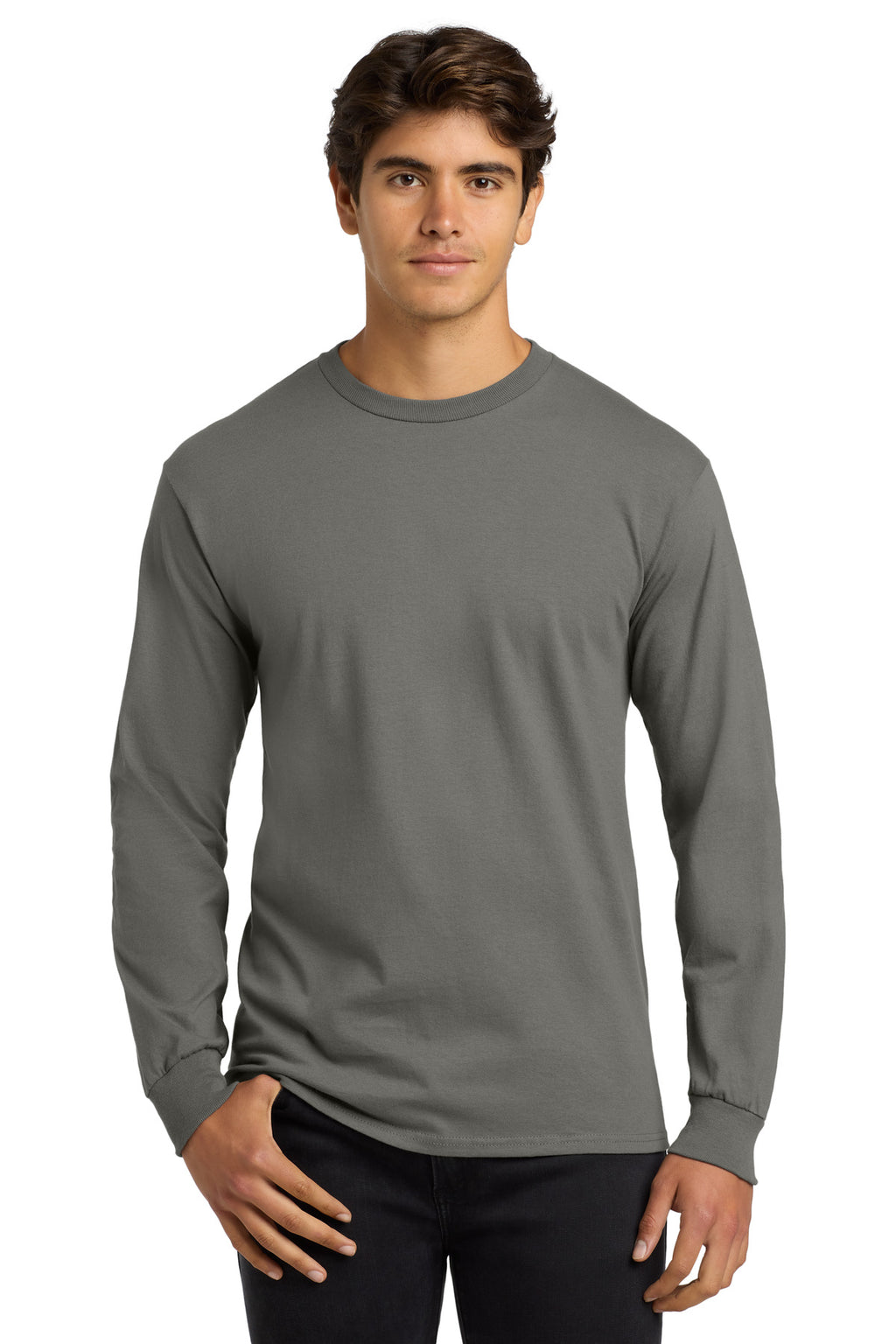 Custom Logo Gildan ®  - Ultra Cotton ®  100% US Cotton Long Sleeve T-Shirt.  G2400