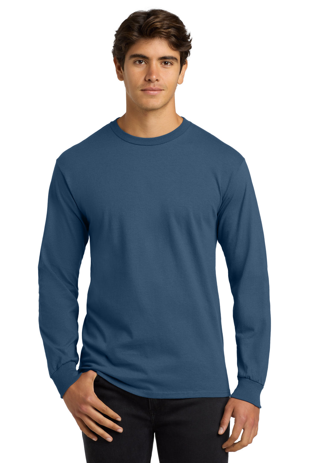 Custom Logo Gildan ®  - Ultra Cotton ®  100% US Cotton Long Sleeve T-Shirt.  G2400