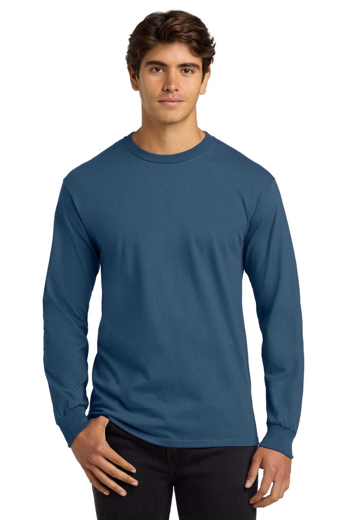 Custom Logo Gildan ®  - Ultra Cotton ®  100% US Cotton Long Sleeve T-Shirt.  G2400