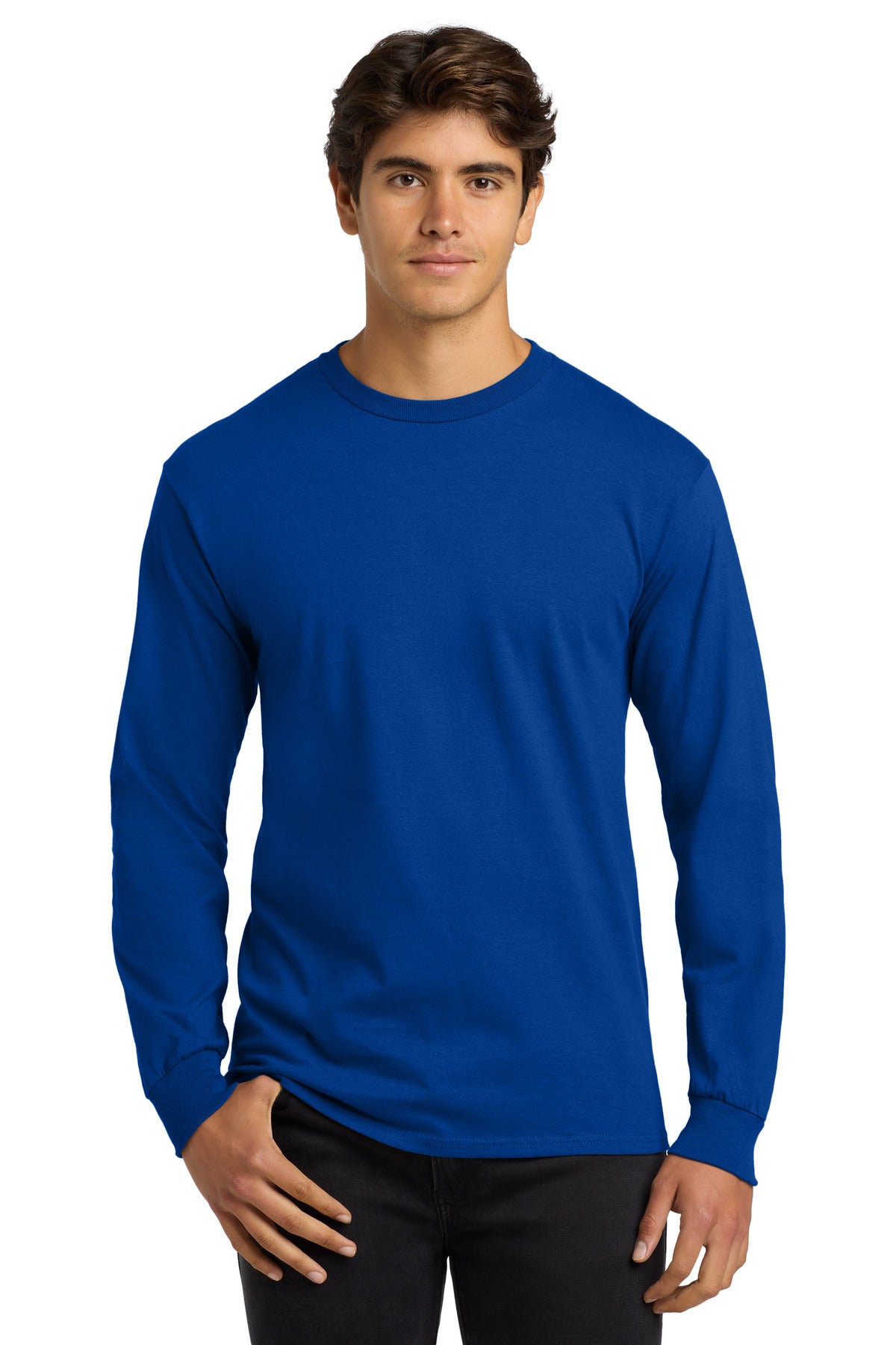 Custom Logo Gildan ®  - Ultra Cotton ®  100% US Cotton Long Sleeve T-Shirt.  G2400