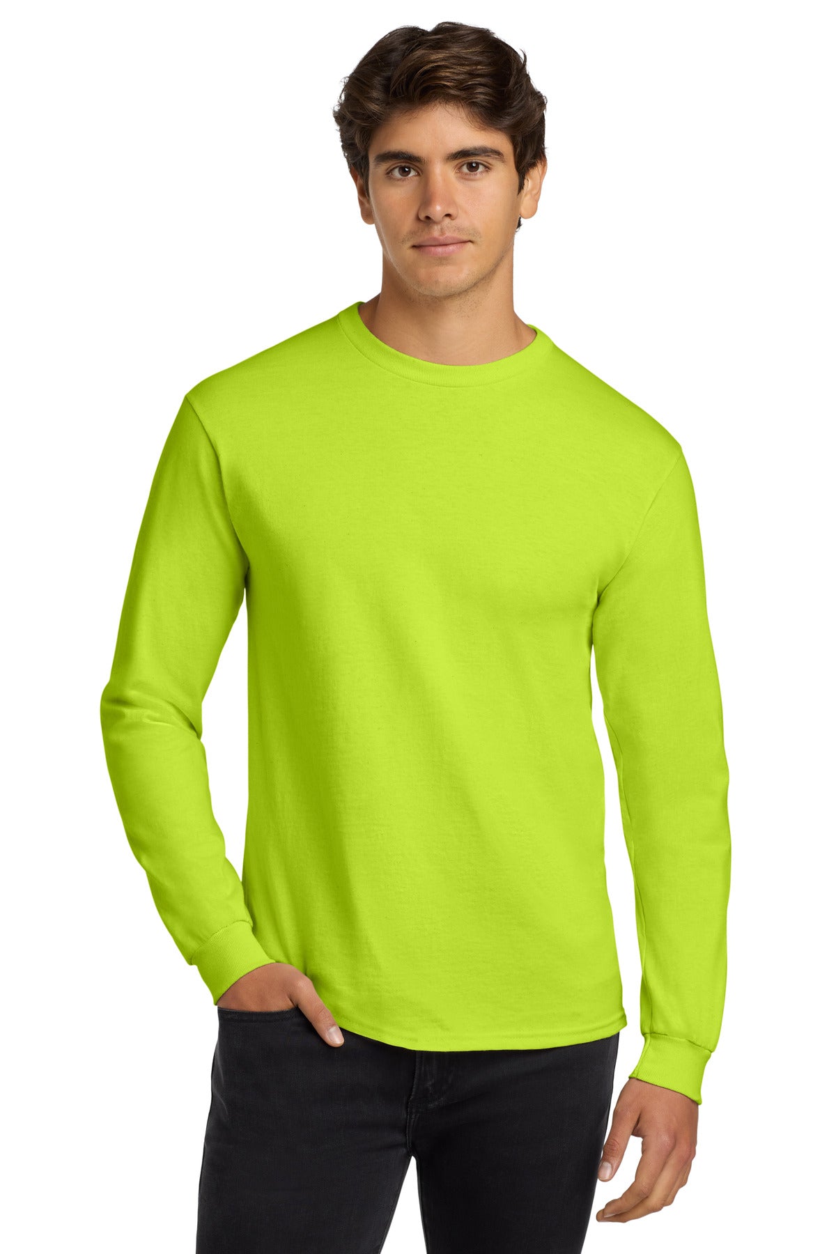 Custom Logo Gildan ®  - Ultra Cotton ®  100% US Cotton Long Sleeve T-Shirt.  G2400