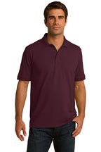 Custom Logo Port & Co ™  Core Blend Jersey Knit Polo. KP55