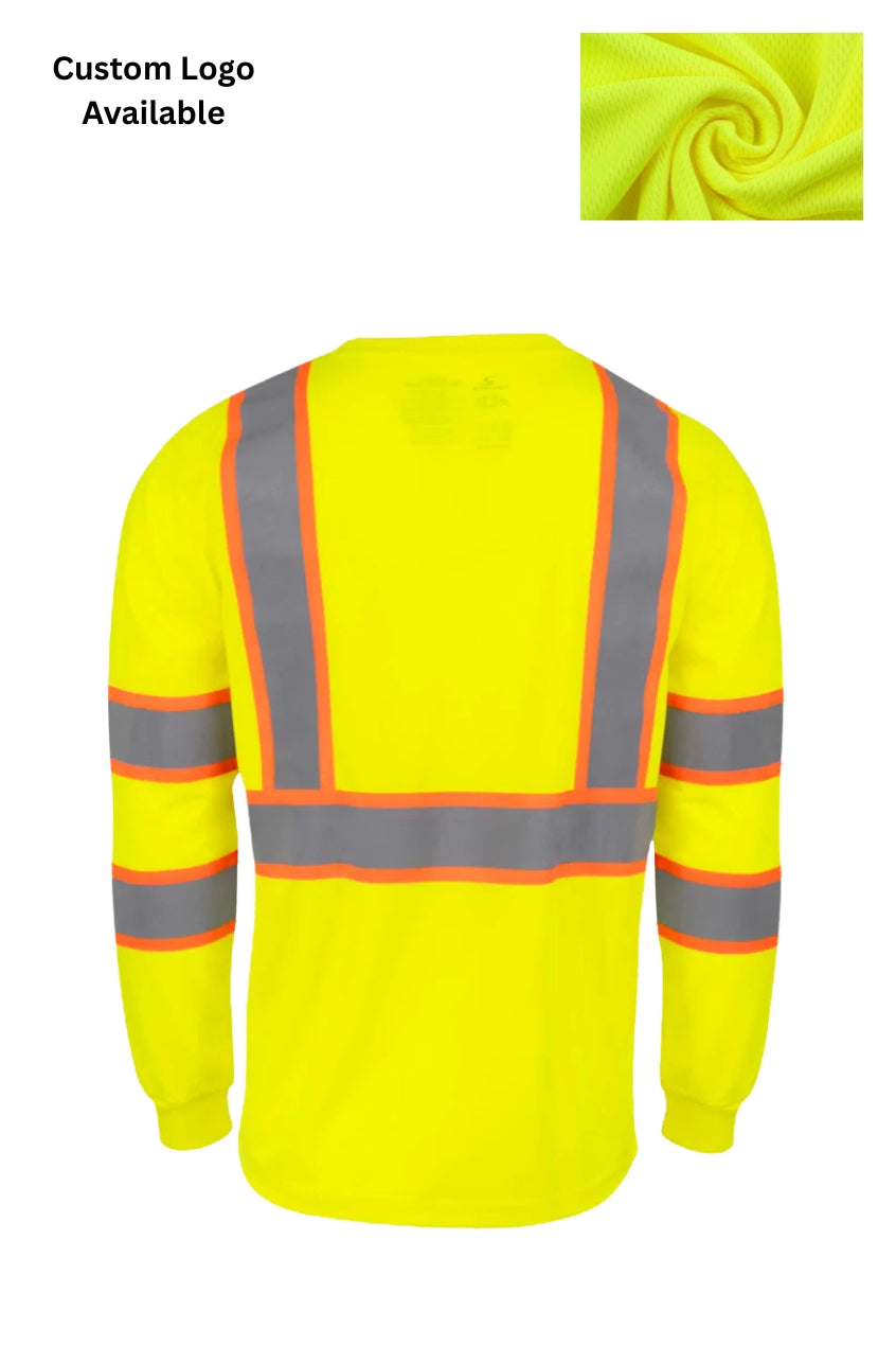 Class III Hi-Vis Dry-Fit Long Sleeve T-Shirt