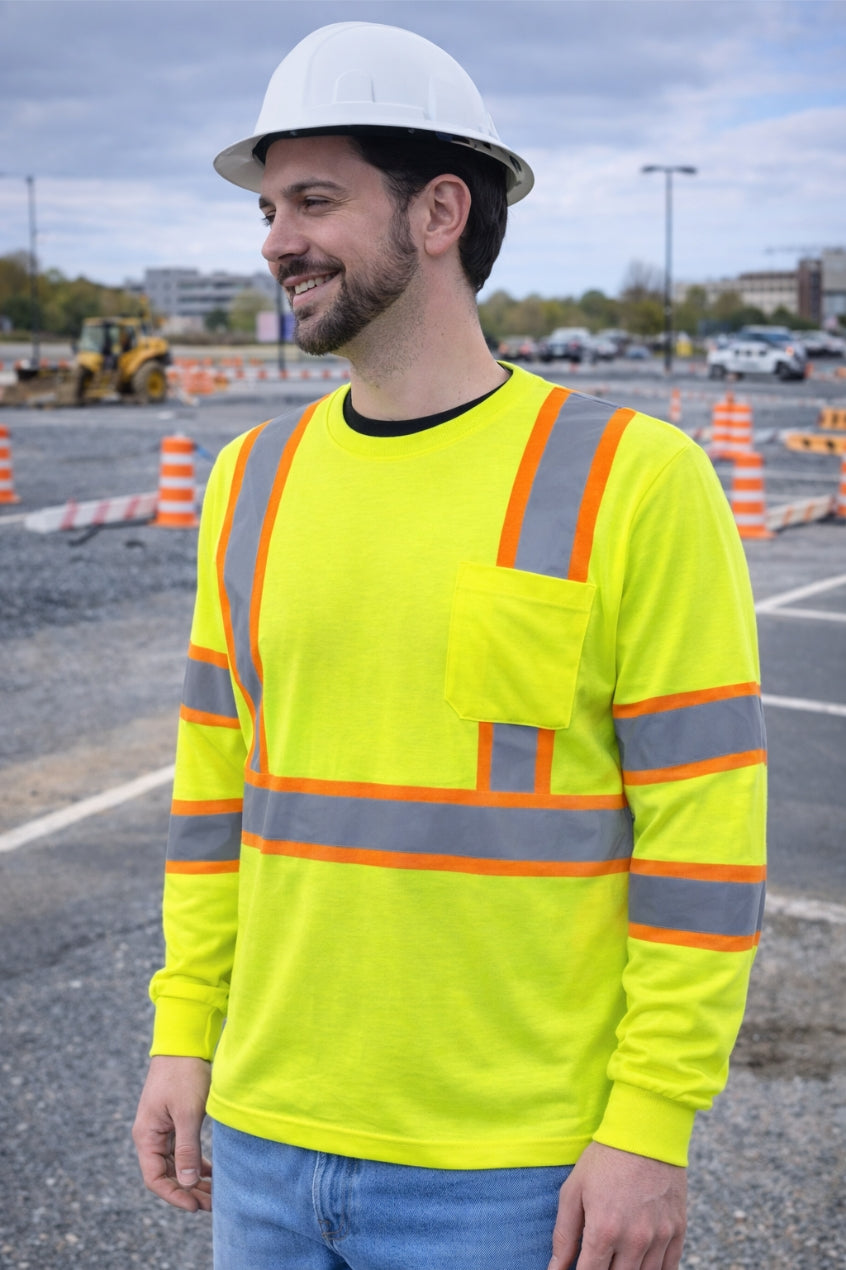 Class III Hi-Vis Dry-Fit Long Sleeve T-Shirt