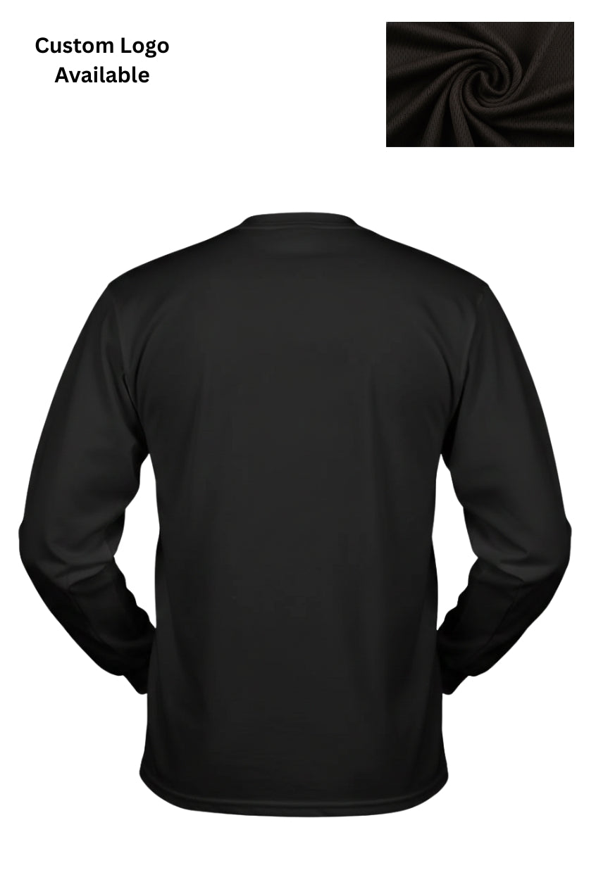 Custom Print Long Sleeve Dri-Fit Hi-Vis T-Shirt – LIND SAFETY