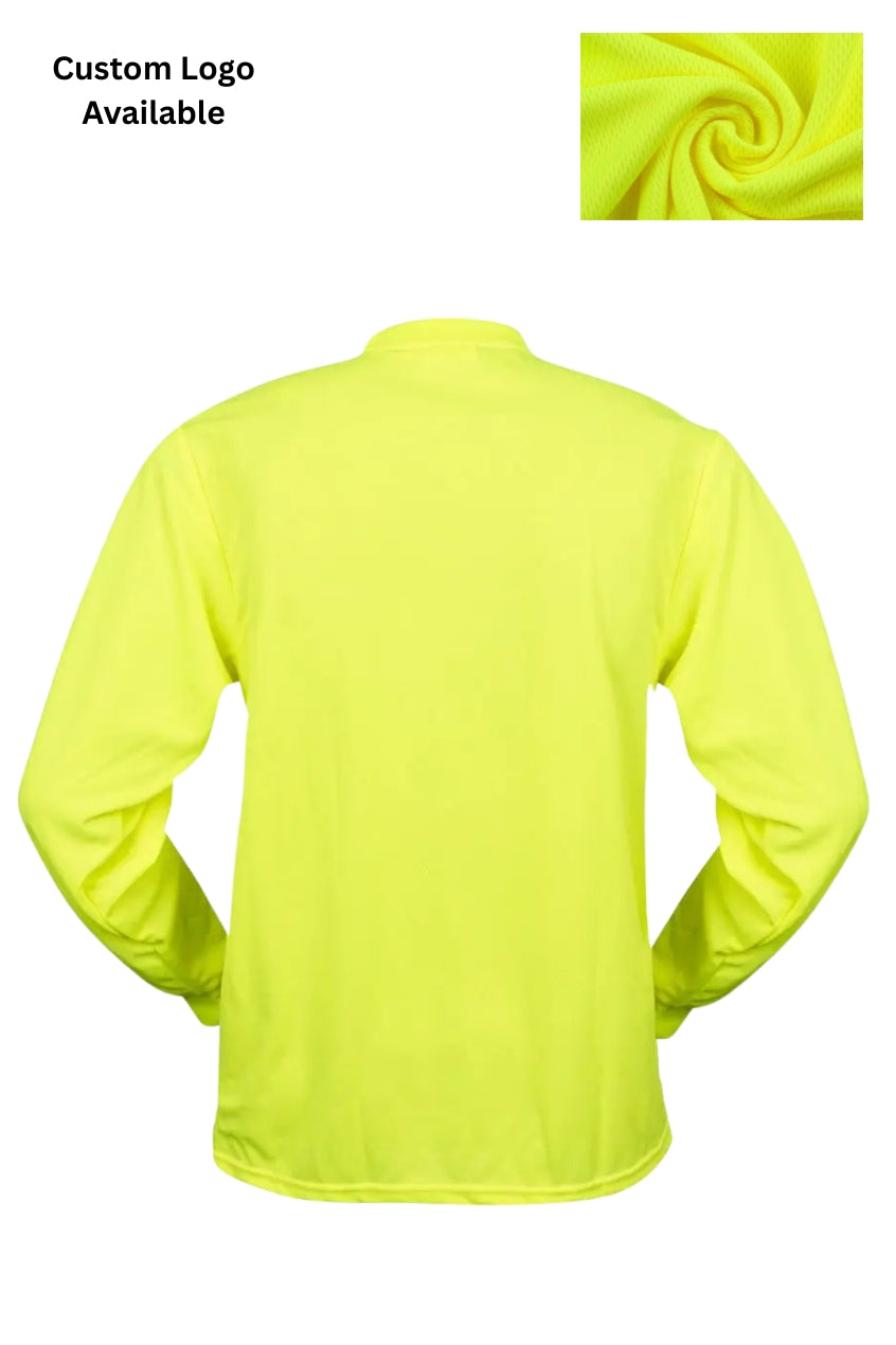 Long Sleeve Hi-Vis Dri-fit T-Shirt