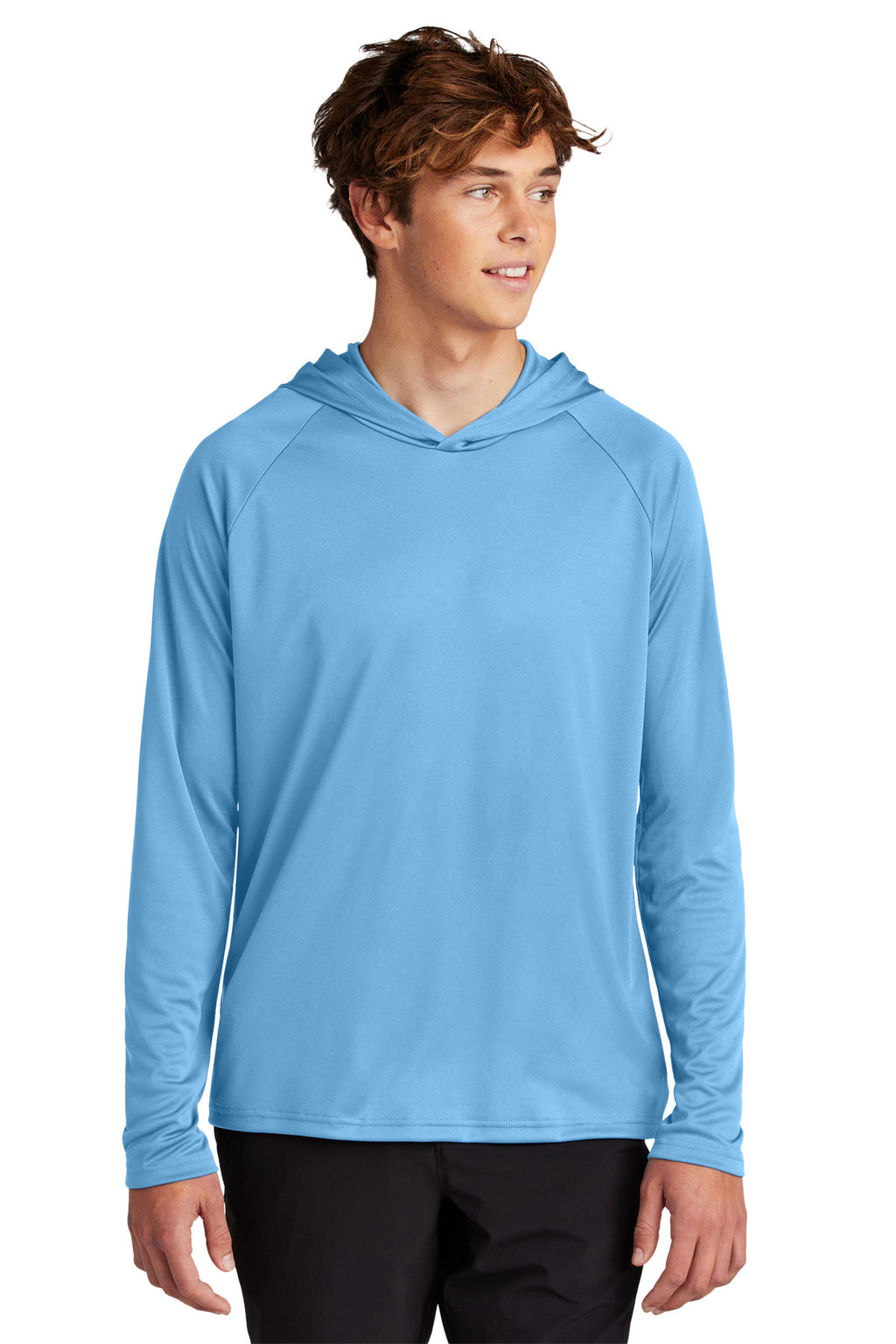 Custom Logo Port & Co ™  Performance Pullover Hooded Tee PC380H