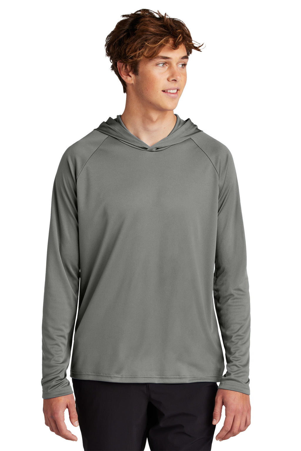 Custom Logo Port & Co ®  Performance Pullover Hooded Tee PC380H