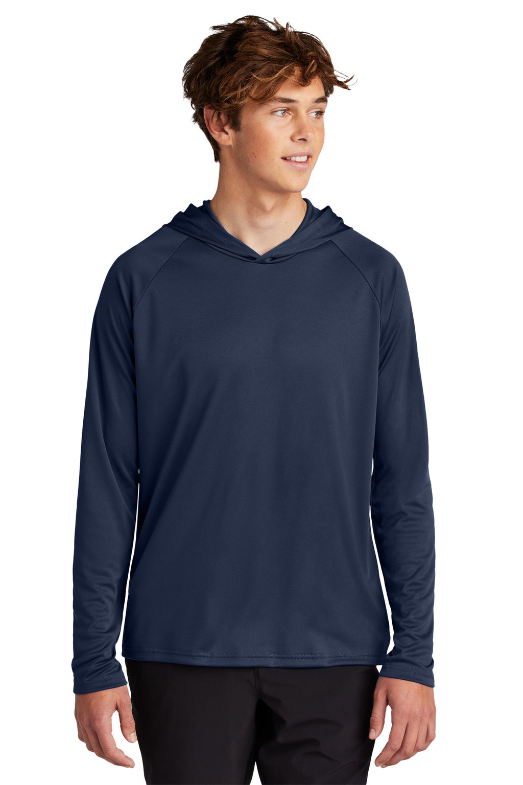 Custom Logo Port & Co ™  Performance Pullover Hooded Tee PC380H