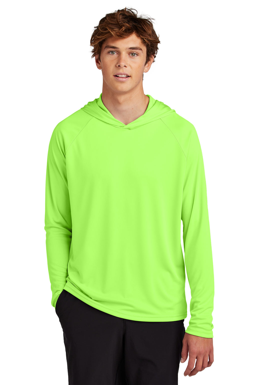 Custom Logo Port & Co ™  Performance Pullover Hooded Tee PC380H