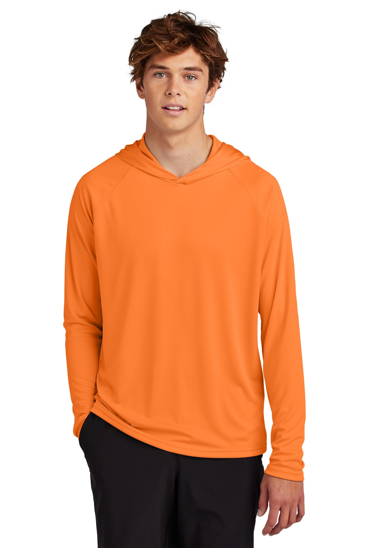 Custom Logo Port & Co ®  Performance Pullover Hooded Tee PC380H