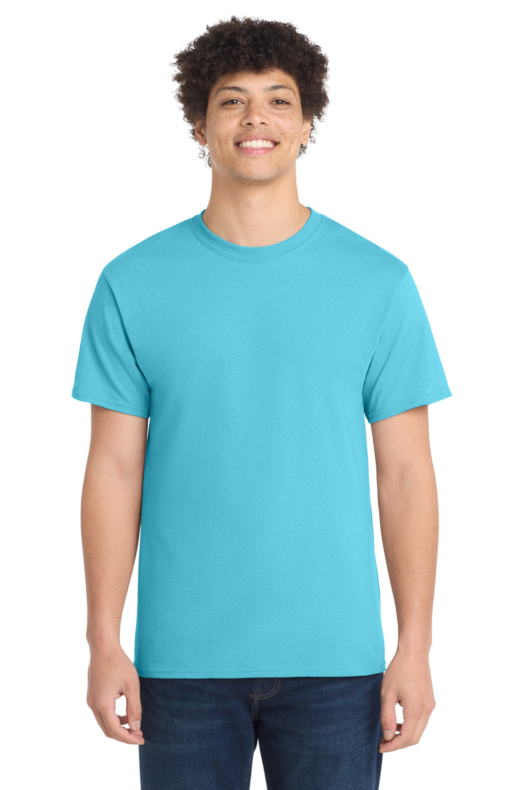 Custom Logo Port & Co ®  Core Cotton Tee. PC54