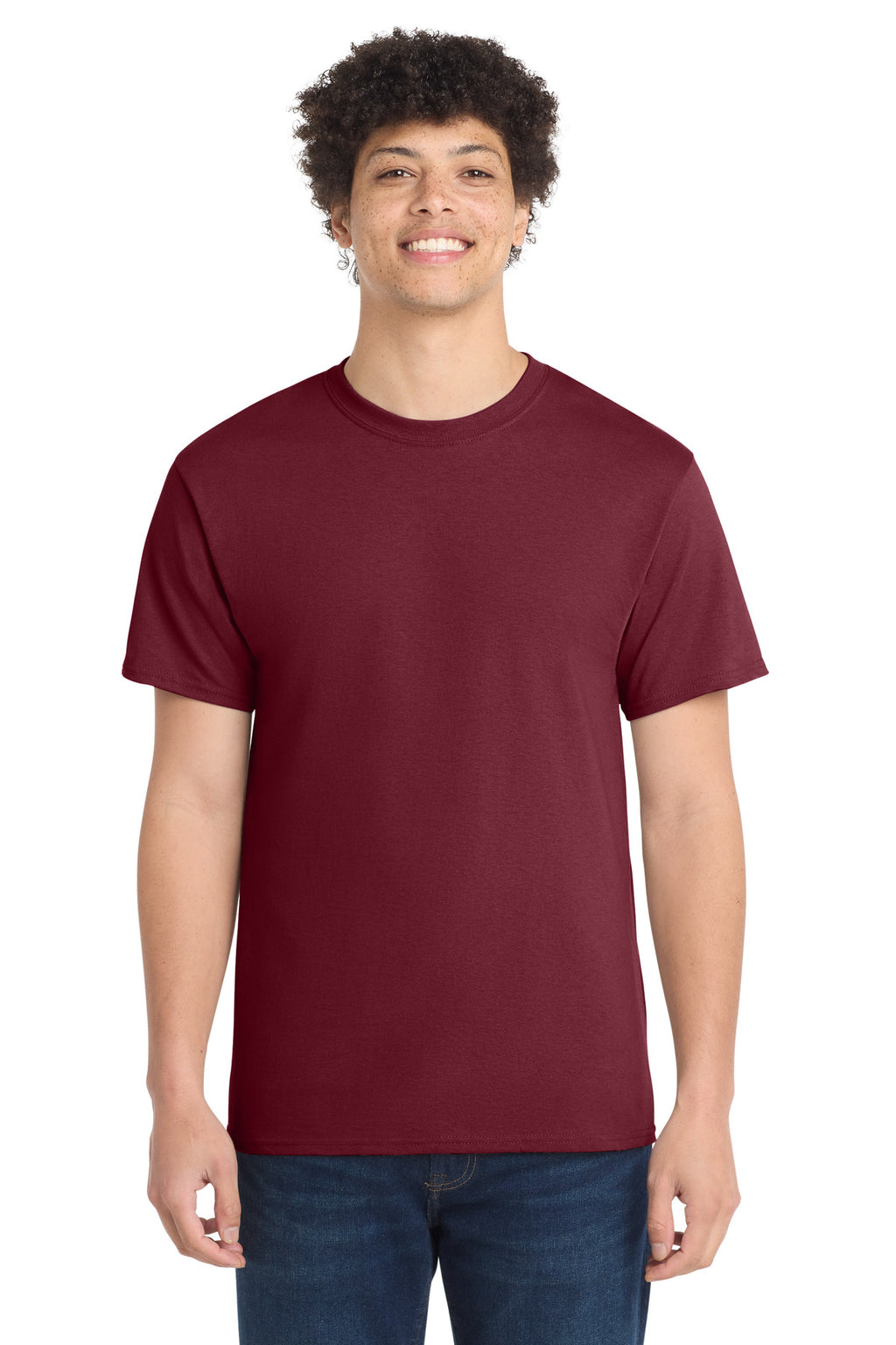 Custom Logo Port & Co ™  Core Cotton Tee. PC54