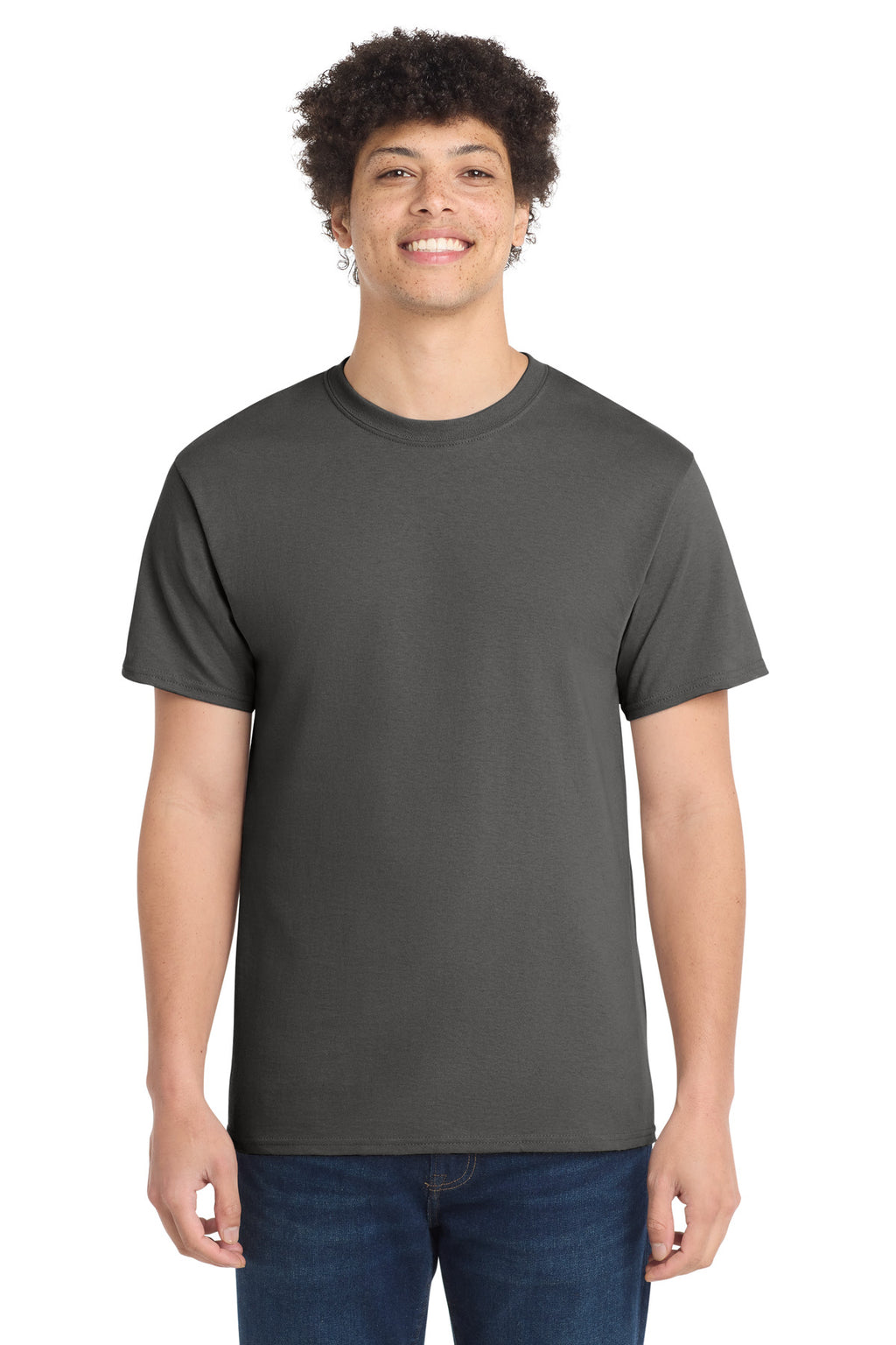 Custom Logo Port & Co ®  Core Cotton Tee. PC54