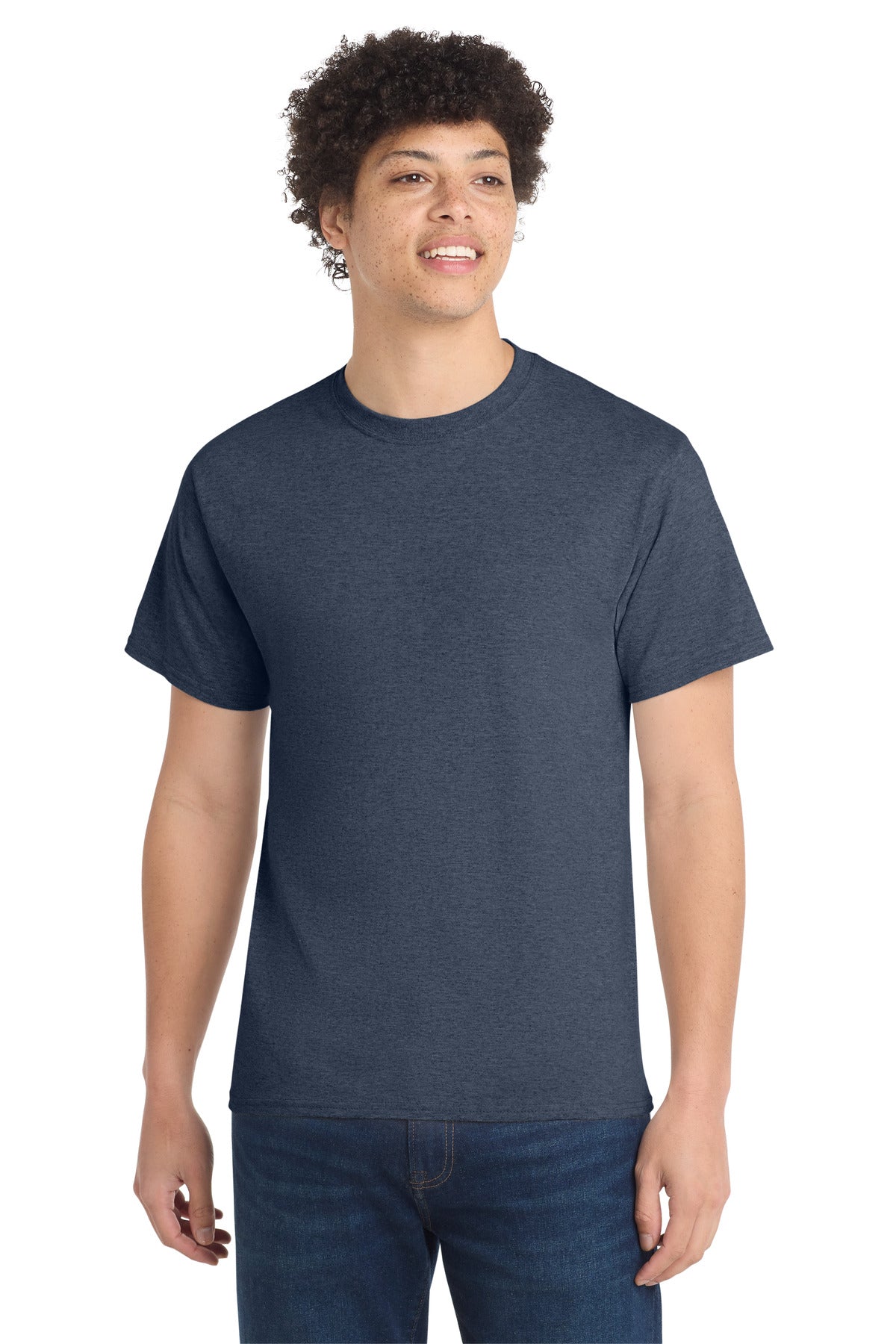 Custom Logo Port & Co ®  Core Cotton Tee. PC54