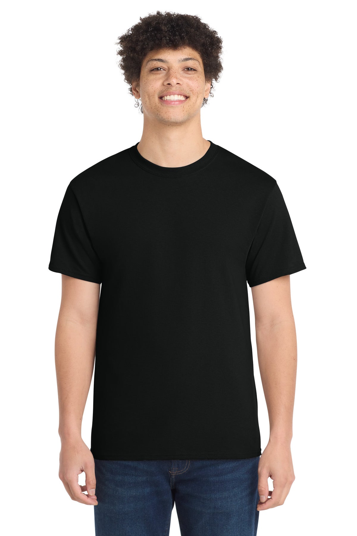 Custom Logo Port & Co ™  Core Cotton Tee. PC54