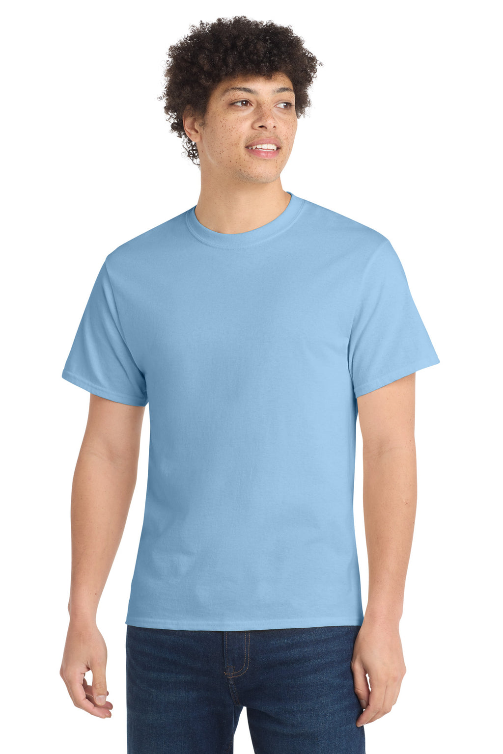 Custom Logo Port & Co ™  Core Cotton Tee. PC54