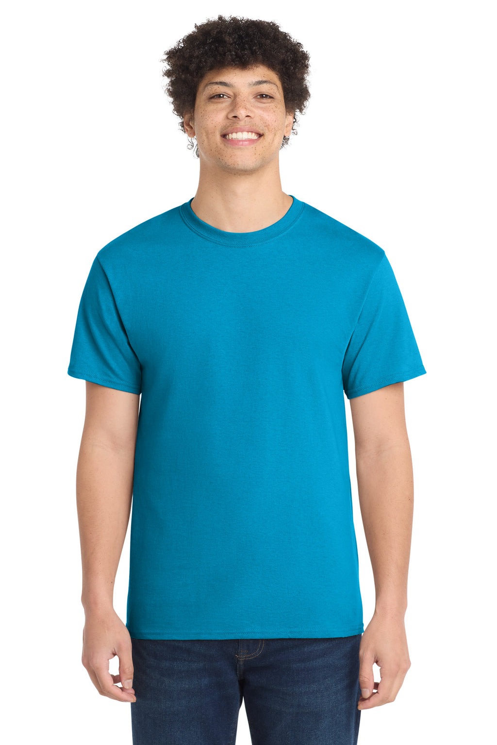 Custom Logo Port & Co ®  Core Cotton Tee. PC54