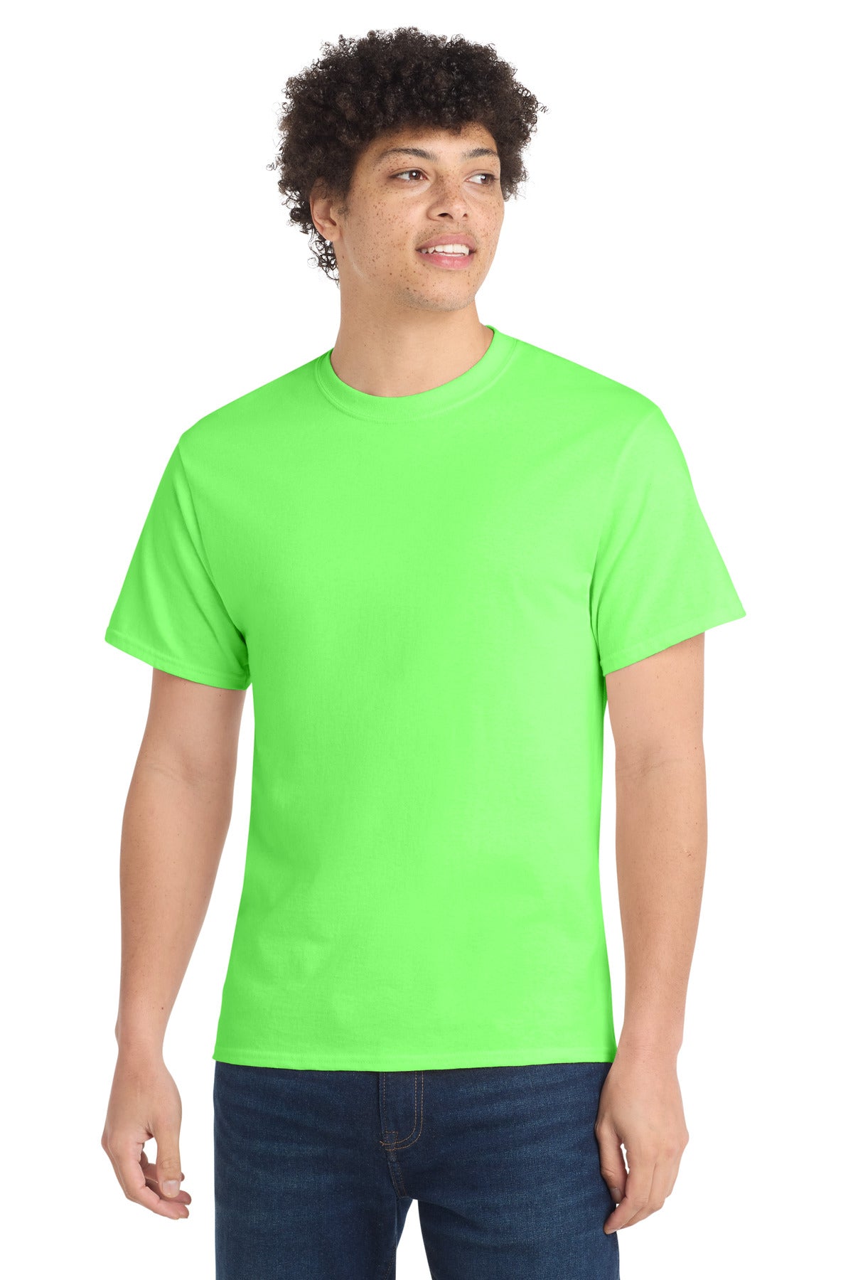 Custom Logo Port & Co ™  Core Cotton Tee. PC54