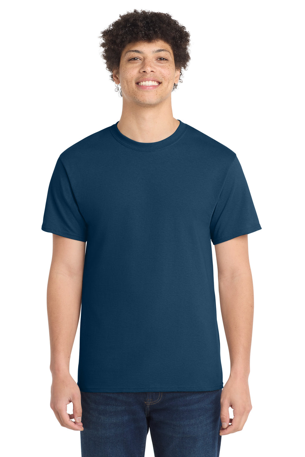Custom Logo Port & Co ®  Core Cotton Tee. PC54