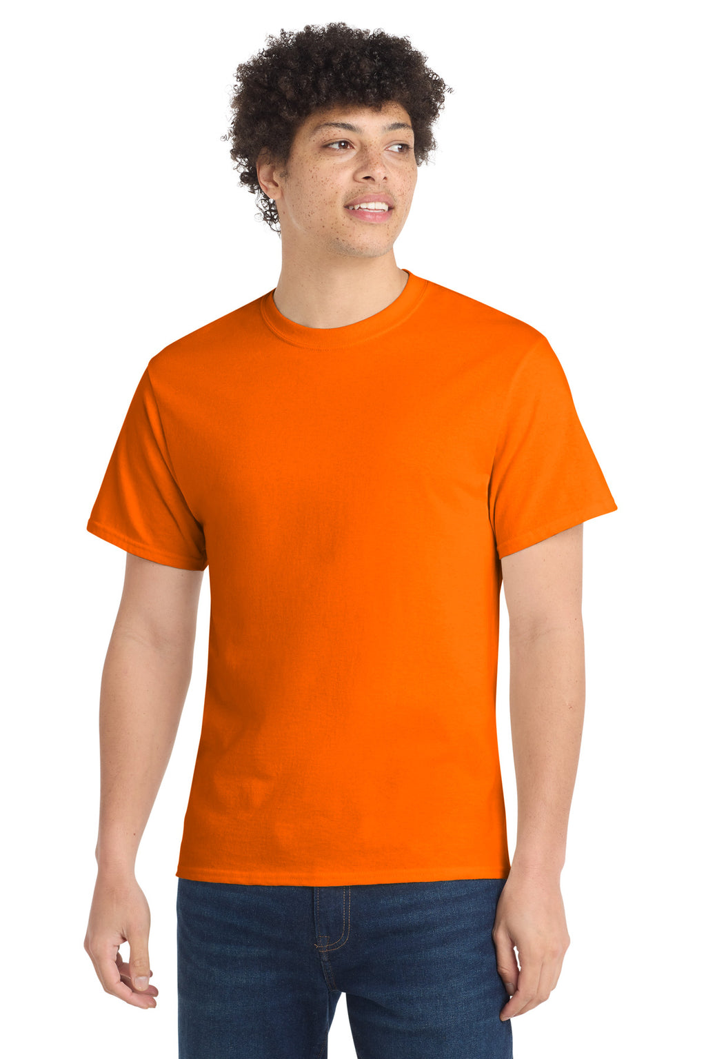 Custom Logo Port & Co ™  Core Cotton Tee. PC54