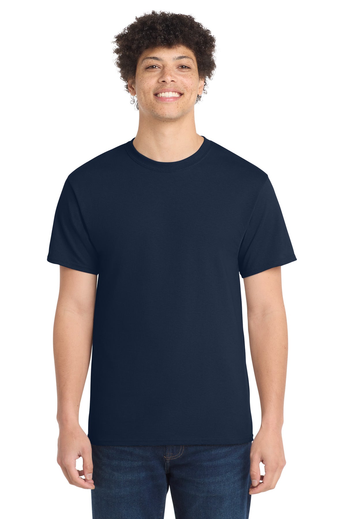 Custom Logo Port & Co ®  Core Cotton Tee. PC54
